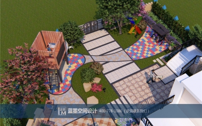 惠东欧式别墅庭院设计�